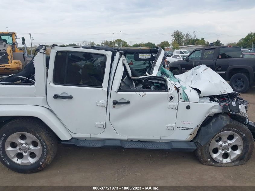 2015 JEEP WRANGLER UNLIMITED SAHARA - 1C4BJWEG4FL610196