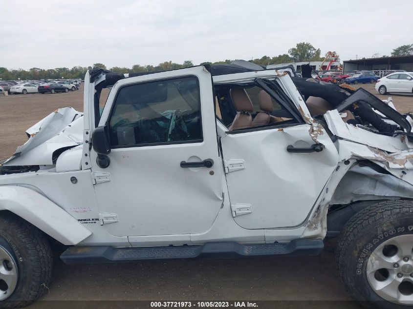 2015 JEEP WRANGLER UNLIMITED SAHARA - 1C4BJWEG4FL610196