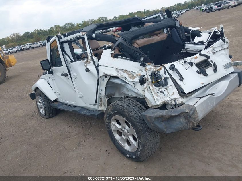 2015 JEEP WRANGLER UNLIMITED SAHARA - 1C4BJWEG4FL610196