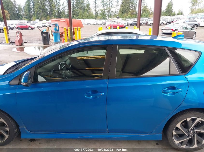 2016 TOYOTA SCION IM - JTNKARJE8GJ516305
