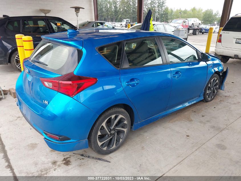 2016 TOYOTA SCION IM - JTNKARJE8GJ516305