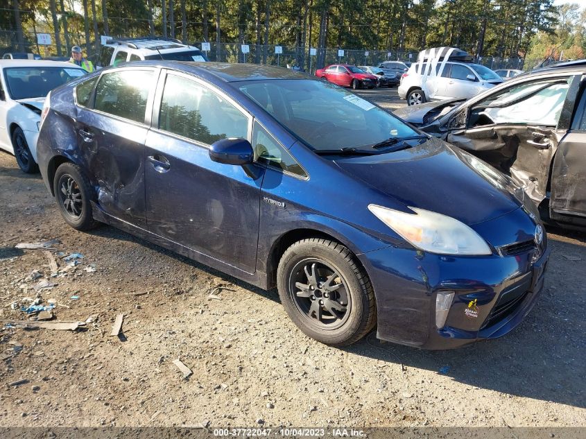 2013 TOYOTA PRIUS ONE/TWO/THREE/FOUR/FIVE - JTDKN3DUXD1649555