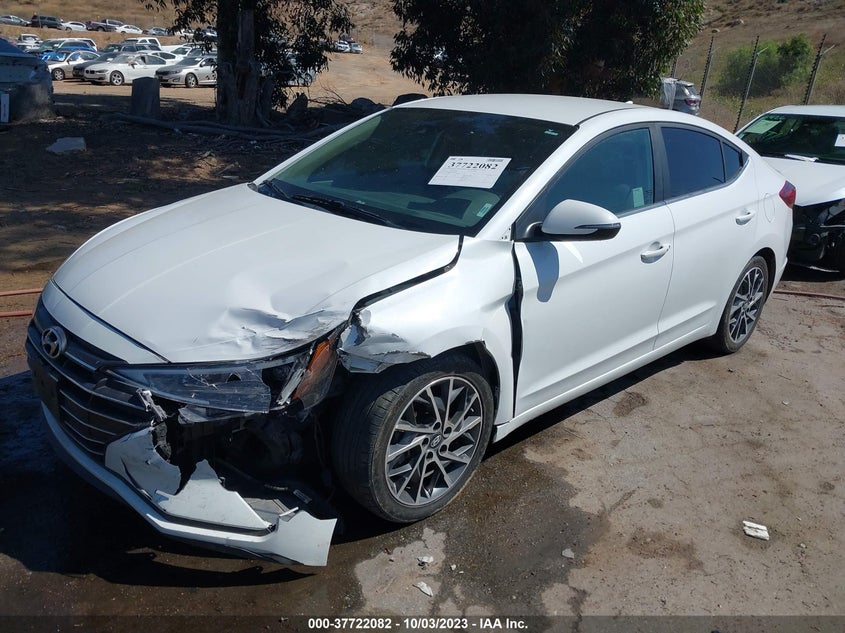 VIN 5NPD84LF8KH414893 2019 HYUNDAI ELANTRA LIMITED