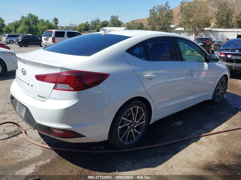 VIN 5NPD84LF8KH414893 2019 HYUNDAI ELANTRA LIMITED