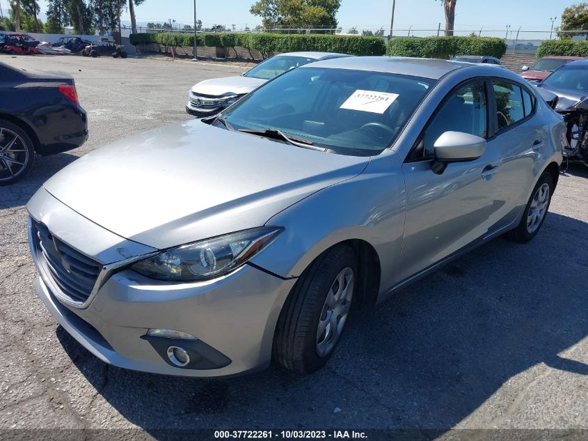 2015 MAZDA MAZDA3 I SPORT - 3MZBM1U74FM133860