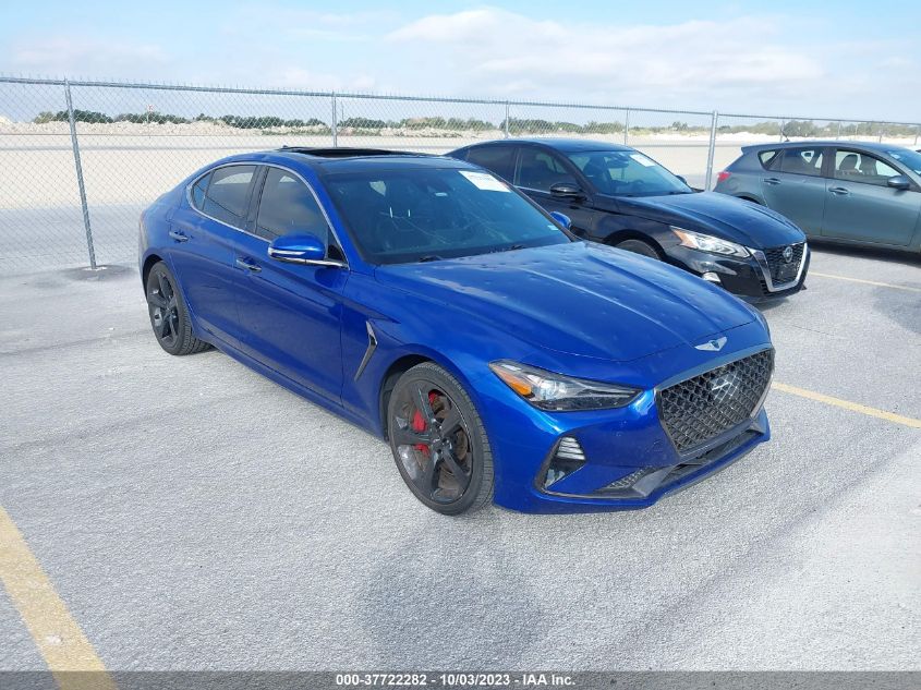 VIN KMTG34LE4KU012623 Genesis G70 3.3T ADVANCED 2019