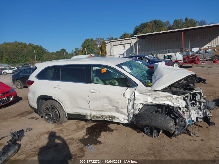 2019 TOYOTA HIGHLANDER LE PLUS - 5TDBZRFH6KS730947