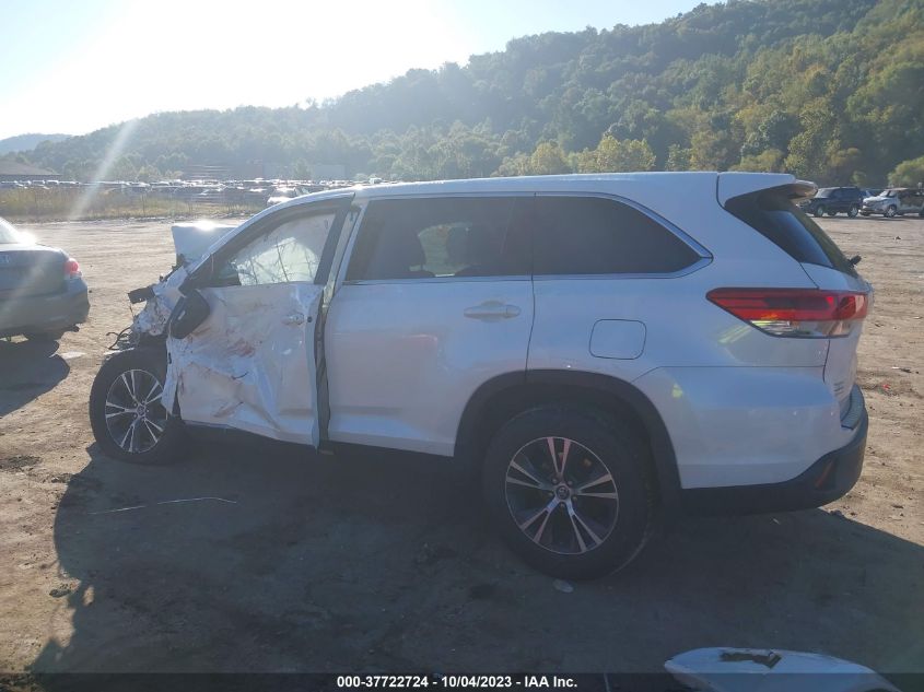 2019 TOYOTA HIGHLANDER LE PLUS - 5TDBZRFH6KS730947