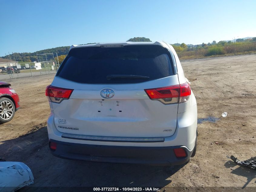 2019 TOYOTA HIGHLANDER LE PLUS - 5TDBZRFH6KS730947