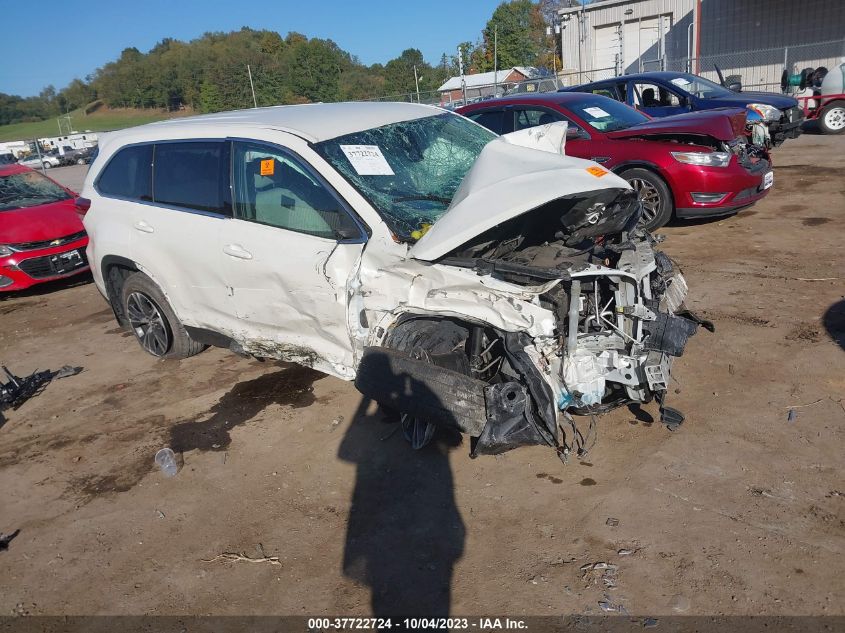 2019 TOYOTA HIGHLANDER LE PLUS - 5TDBZRFH6KS730947