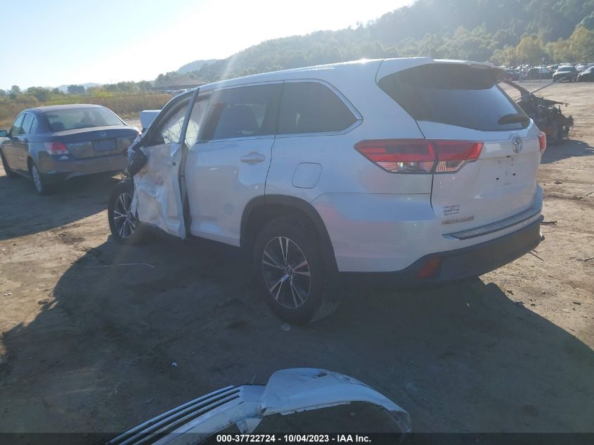 2019 TOYOTA HIGHLANDER LE PLUS - 5TDBZRFH6KS730947