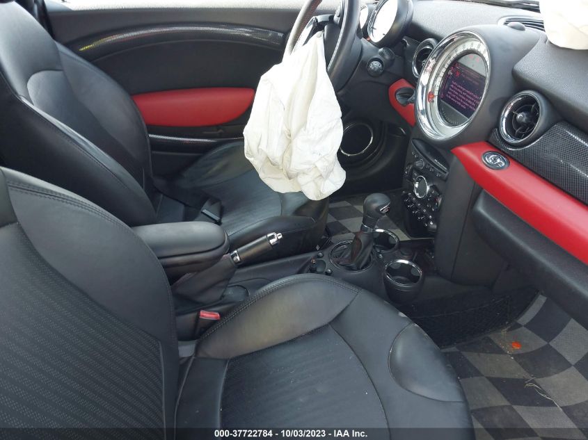 2013 MINI ROADSTER COOPER S - WMWSY3C50DT594259