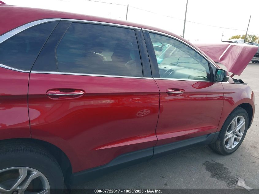 VIN 2FMPK4K96HBC35648 2017 FORD EDGE TITANIUM