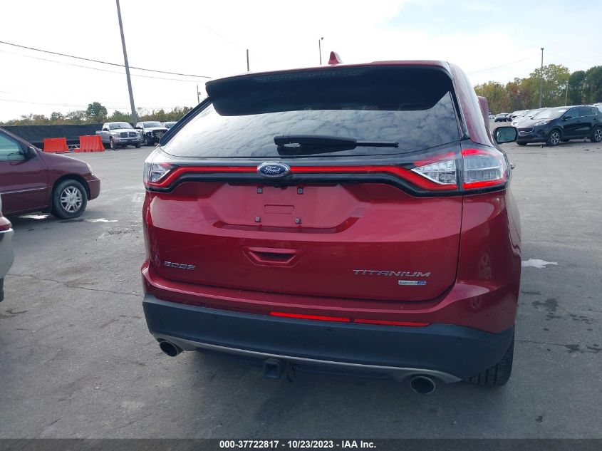 VIN 2FMPK4K96HBC35648 2017 FORD EDGE TITANIUM