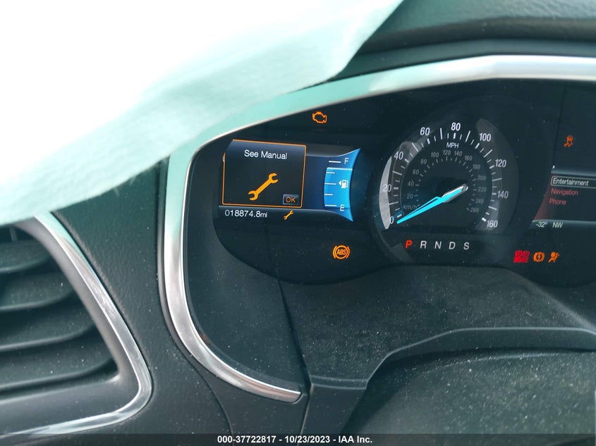 VIN 2FMPK4K96HBC35648 2017 FORD EDGE TITANIUM