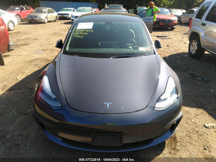 2022 TESLA MODEL 3 LONG RANGE - 5YJ3E1EB6NF334976