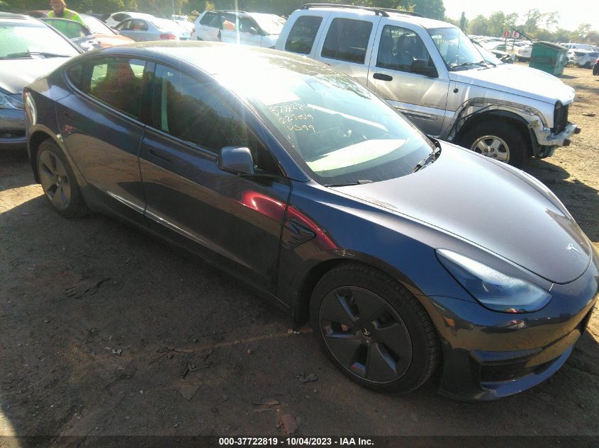 2022 TESLA MODEL 3 LONG RANGE - 5YJ3E1EB6NF334976