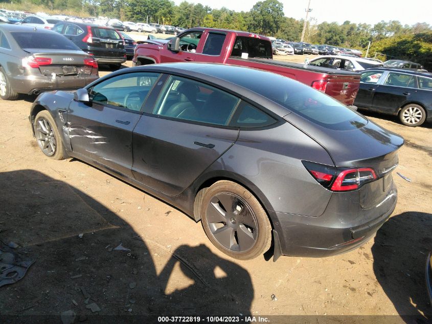 2022 TESLA MODEL 3 LONG RANGE - 5YJ3E1EB6NF334976