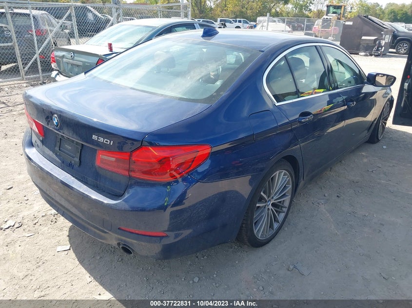 VIN WBAJA5C55JWA36920 2018 BMW 5 SERIES 530I