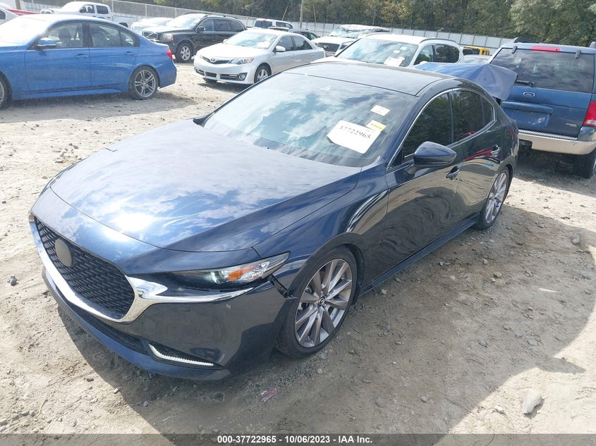 VIN JM1BPBDM0K1132461 2019 MAZDA MAZDA3 SEDAN W/PREFERRED PKG
