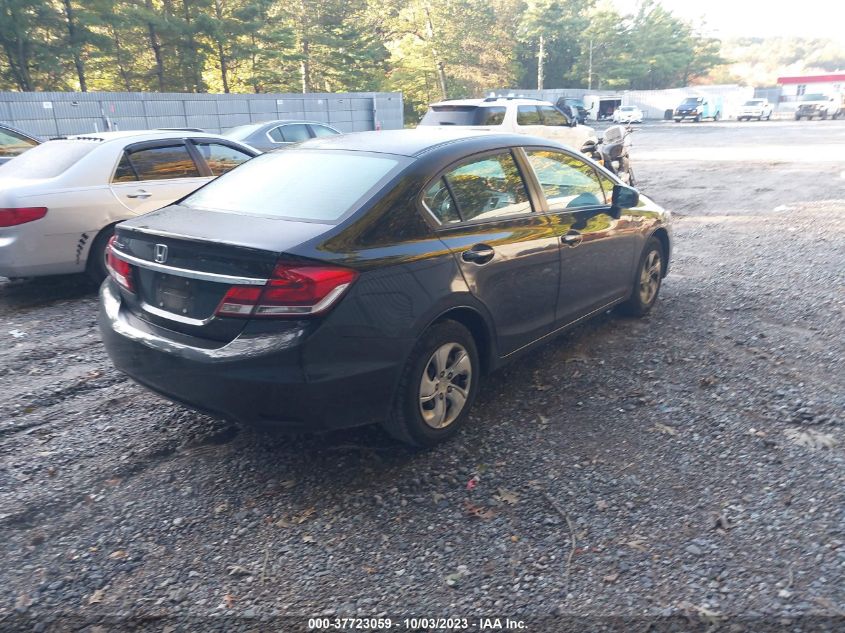 2014 HONDA CIVIC SEDAN LX - 19XFB2F53EE250429