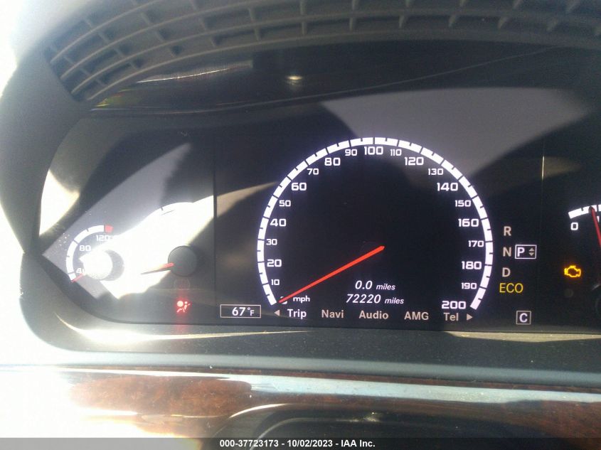 2013 MERCEDES-BENZ S 63 AMG WDDNG7EB1DA508343