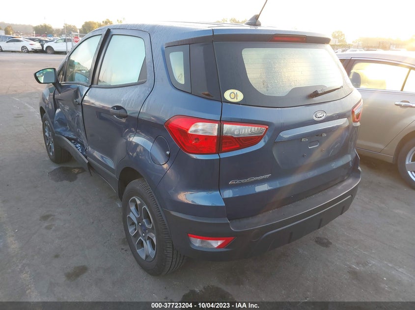 VIN MAJ3S2FE6MC452972 2021 FORD ECOSPORT S