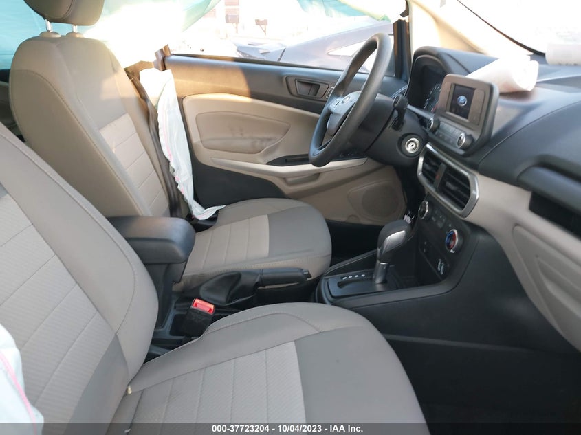 VIN MAJ3S2FE6MC452972 2021 FORD ECOSPORT S
