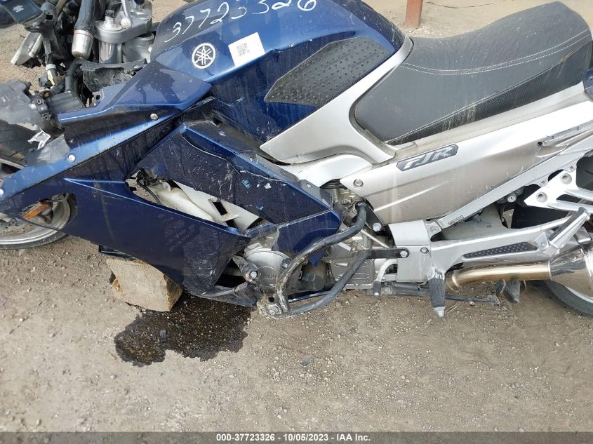 2012 YAMAHA FJR1300 A JYARP15E5CA008148