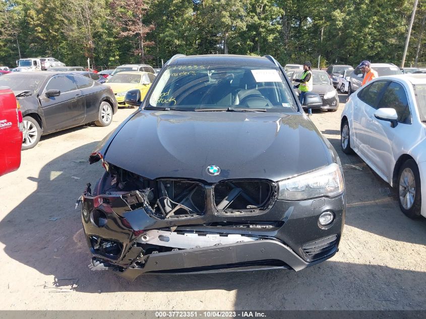 2016 BMW X3 XDRIVE28I - 5UXWX9C55G0D64492