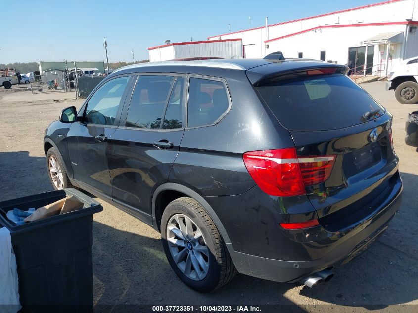 2016 BMW X3 XDRIVE28I - 5UXWX9C55G0D64492