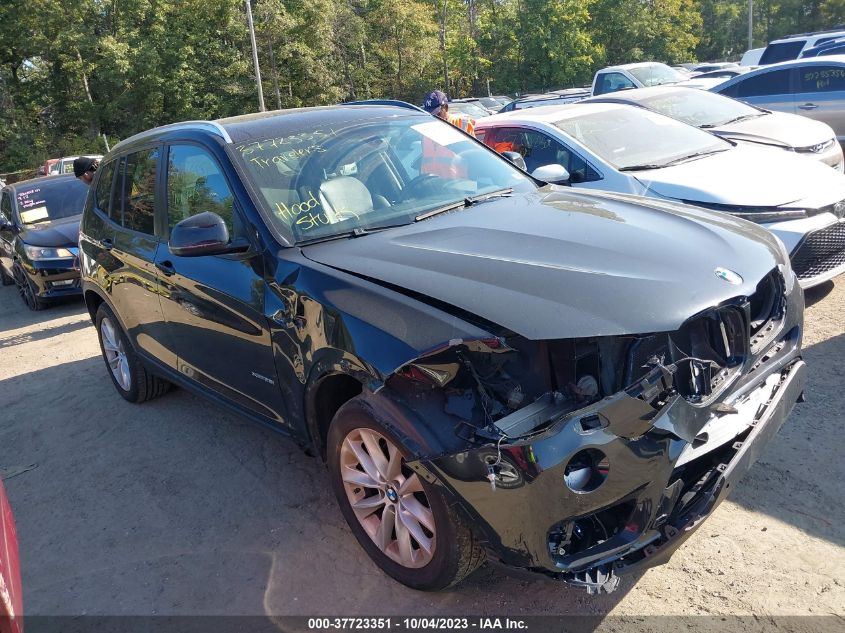 2016 BMW X3 XDRIVE28I - 5UXWX9C55G0D64492