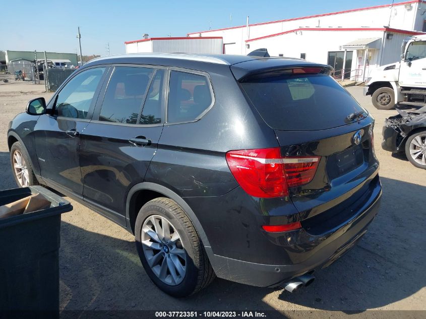 2016 BMW X3 XDRIVE28I - 5UXWX9C55G0D64492