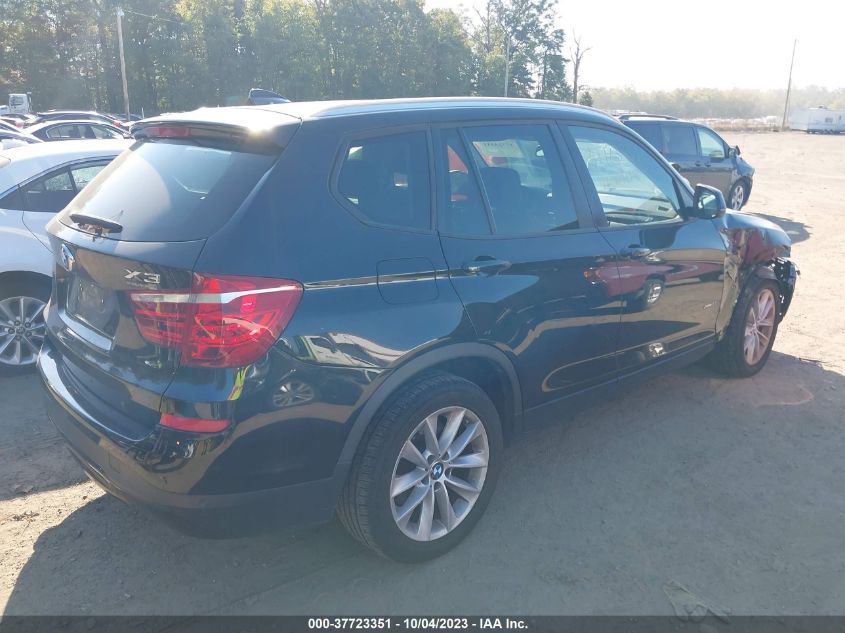 2016 BMW X3 XDRIVE28I - 5UXWX9C55G0D64492