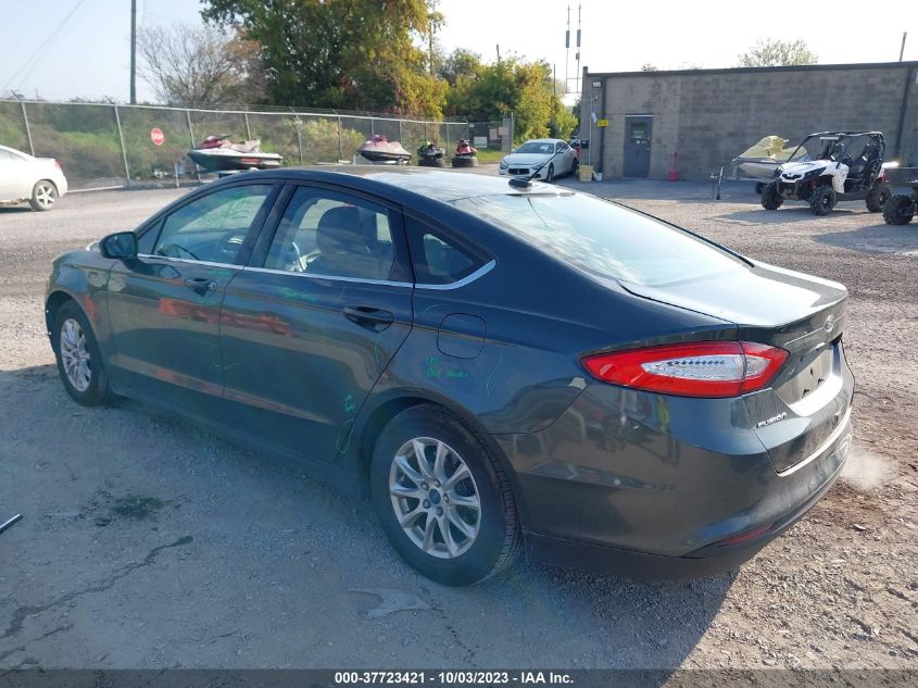 2015 FORD FUSION S - 3FA6P0G70FR188591