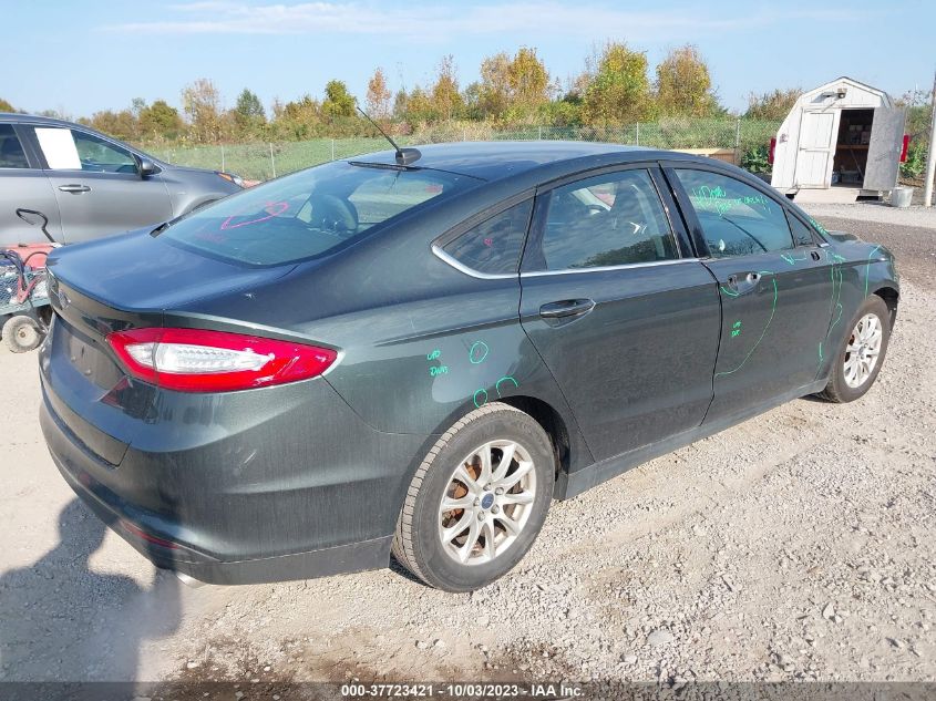 2015 FORD FUSION S - 3FA6P0G70FR188591