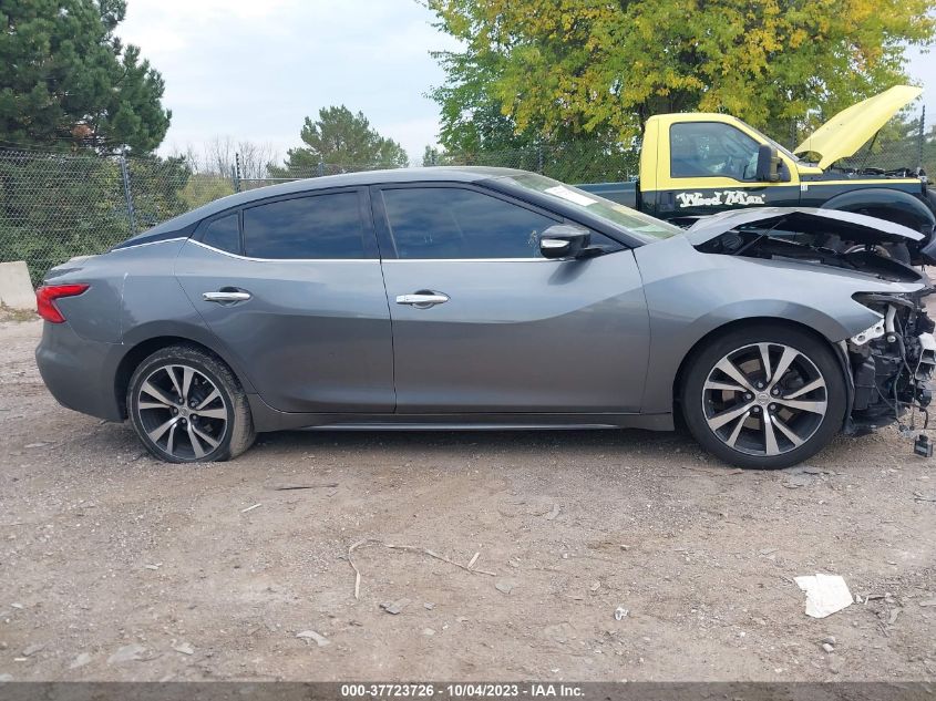 2018 NISSAN MAXIMA SV - 1N4AA6AP6JC373257