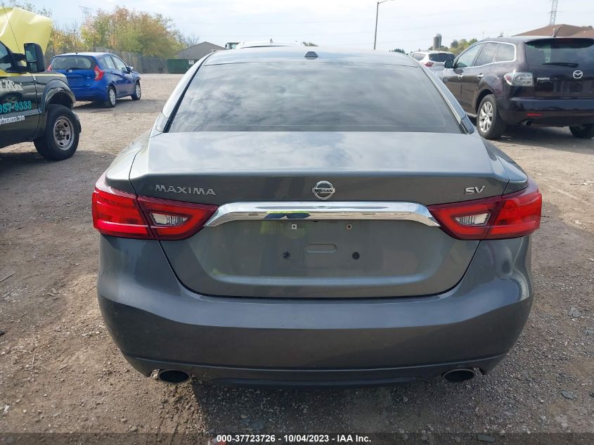 2018 NISSAN MAXIMA SV - 1N4AA6AP6JC373257