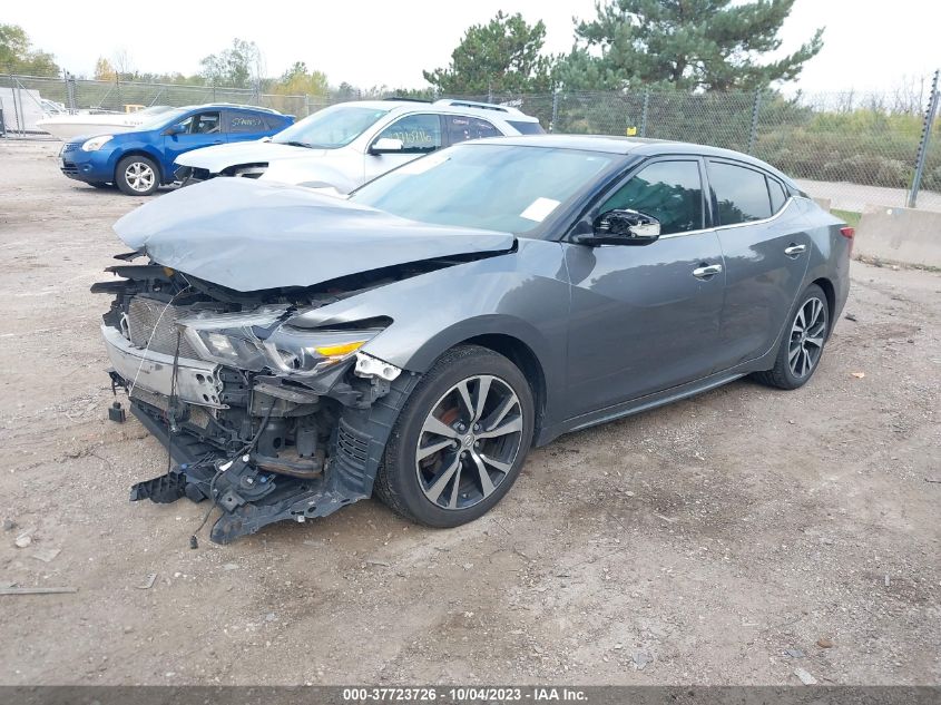 2018 NISSAN MAXIMA SV - 1N4AA6AP6JC373257