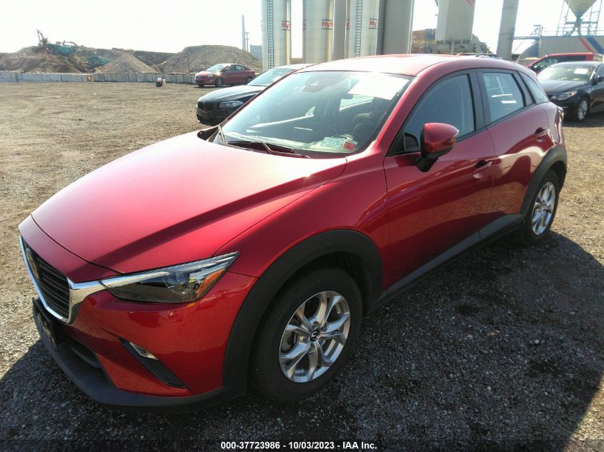 VIN JM1DKFB7XM1504371 2021 MAZDA CX-3 SPORT
