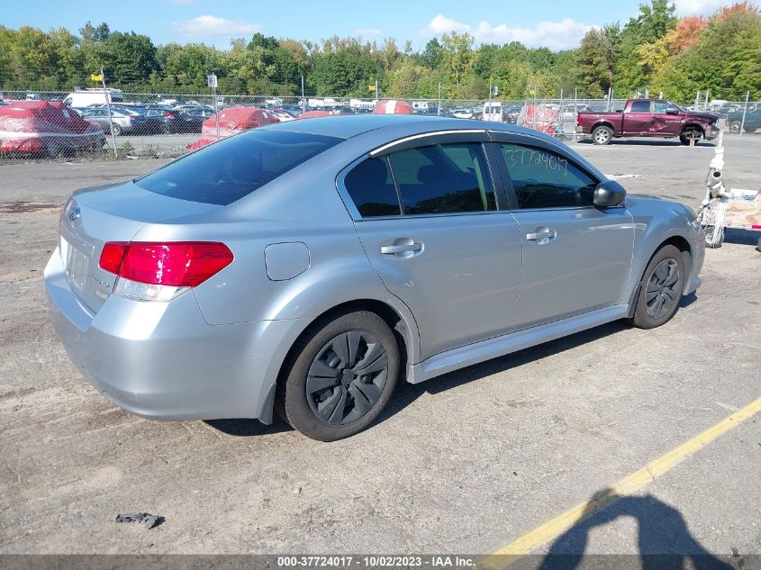 2013 SUBARU LEGACY 2.5I - 4S3BMBA62D3045280