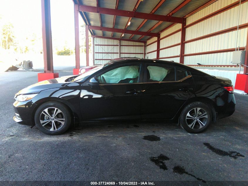 2022 NISSAN SENTRA SV - 3N1AB8CVXNY299436