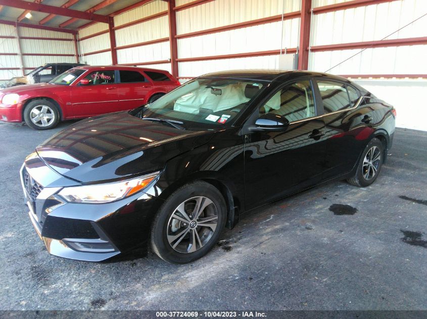 2022 NISSAN SENTRA SV - 3N1AB8CVXNY299436