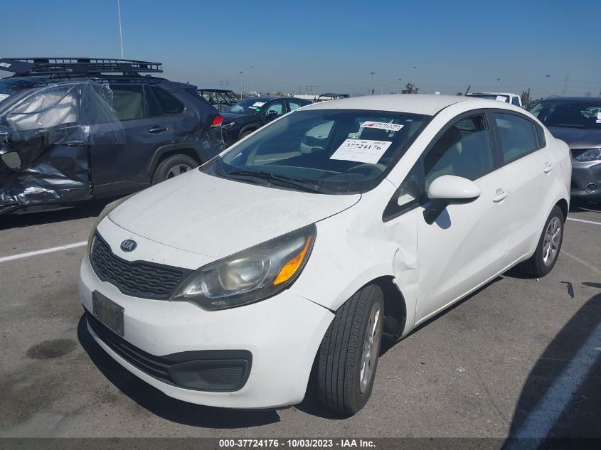 2013 KIA RIO LX - KNADM4A36D6226064