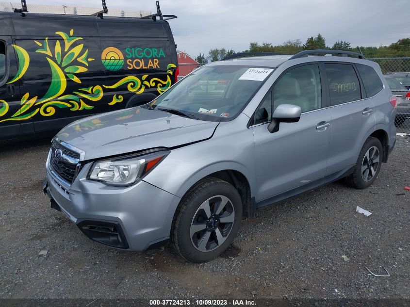 VIN JF2SJAJCXJH509019 2018 SUBARU FORESTER 2.5I LIMITED