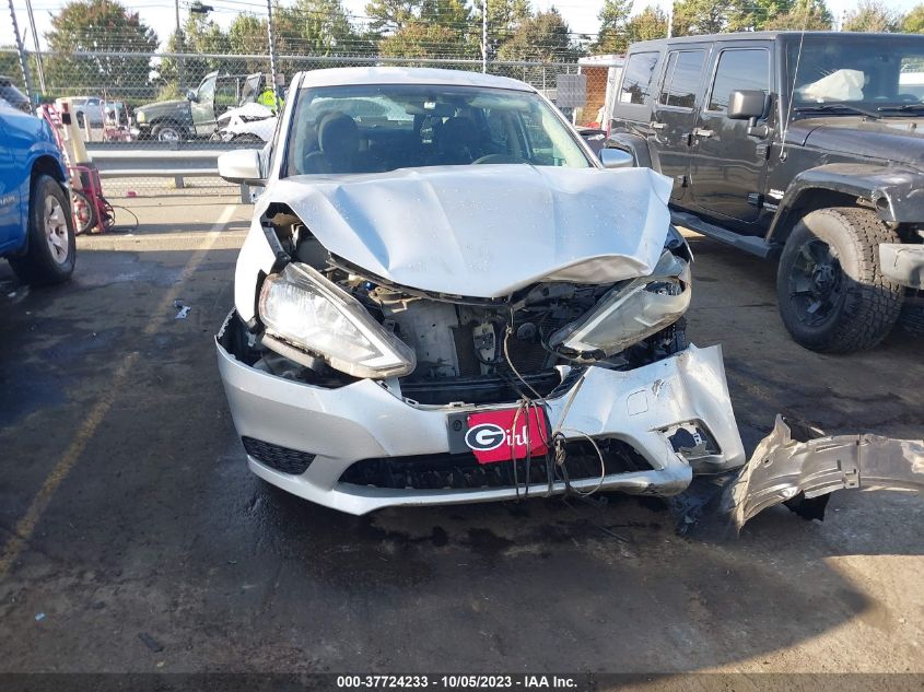 2016 NISSAN SENTRA S - 3N1AB7AP8GL661665