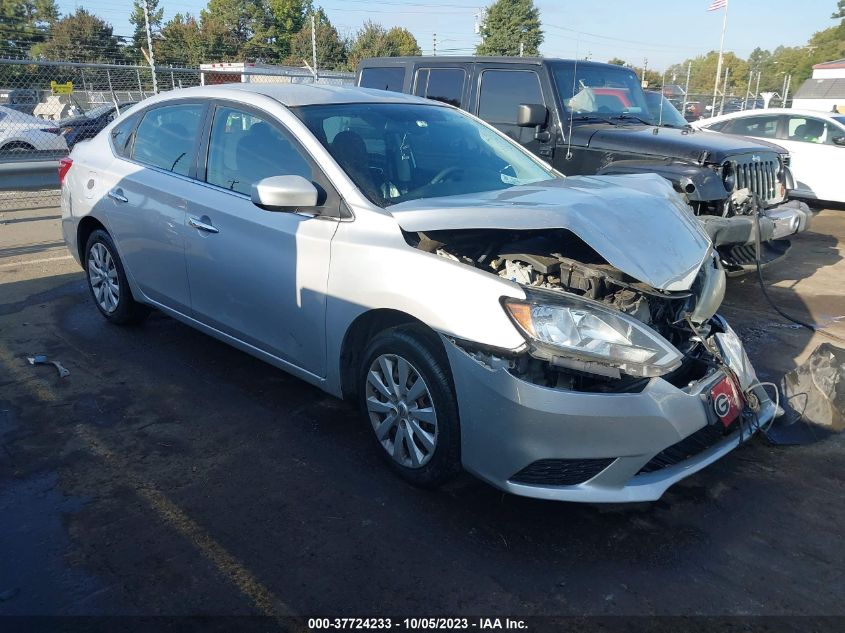 2016 NISSAN SENTRA S - 3N1AB7AP8GL661665