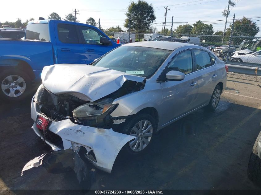 2016 NISSAN SENTRA S - 3N1AB7AP8GL661665