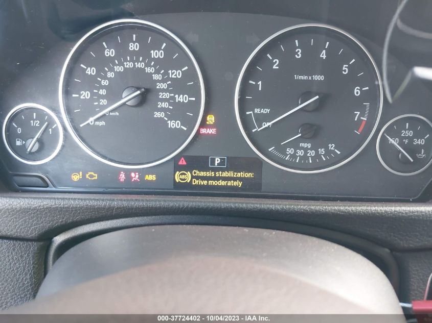 2015 BMW 3 SERIES 320I XDRIVE - WBA3C3G50FNS74069