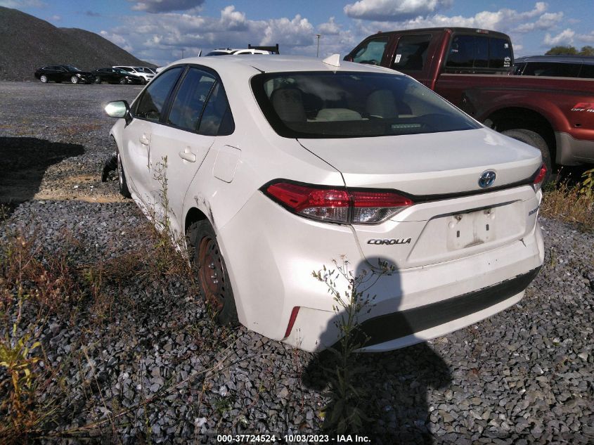 2020 TOYOTA COROLLA HYBRID LE - JTDEBRBE6LJ014173